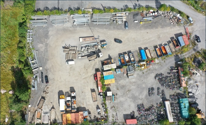 Industrial outdoor storage